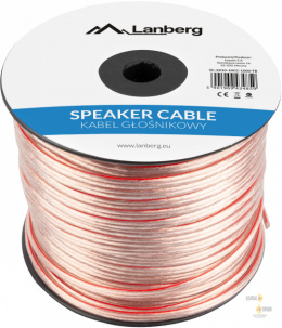 Lanberg Kabel głośnikowy 2X2.5mm2 - 1 m