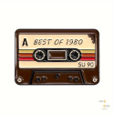 Pin, przypinka - kaseta, Best of 1980