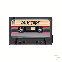 Pin, przypinka - kaseta, Mix tape