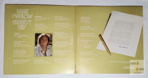 Barry Manilow - Greatest Hits